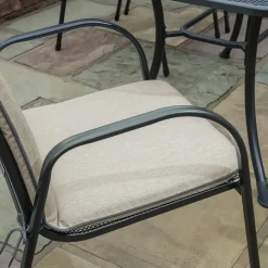 New Savita Armchair, Iron Grey Metal | Chairs