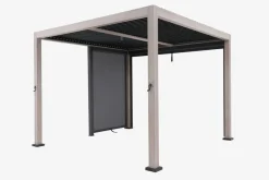 Clearance Signature Pergola Textilene Blind Cassette Grey Pergolas