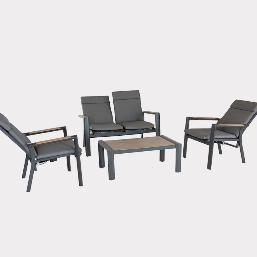 Online Surf Active 2 Seat Sofa with Cushion 2 Seats | Aluminium
