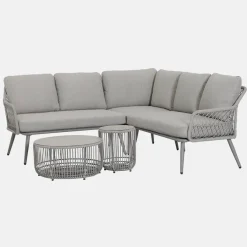 Clearance Toulon 4-Seat Corner Set 4 Seats | Rope