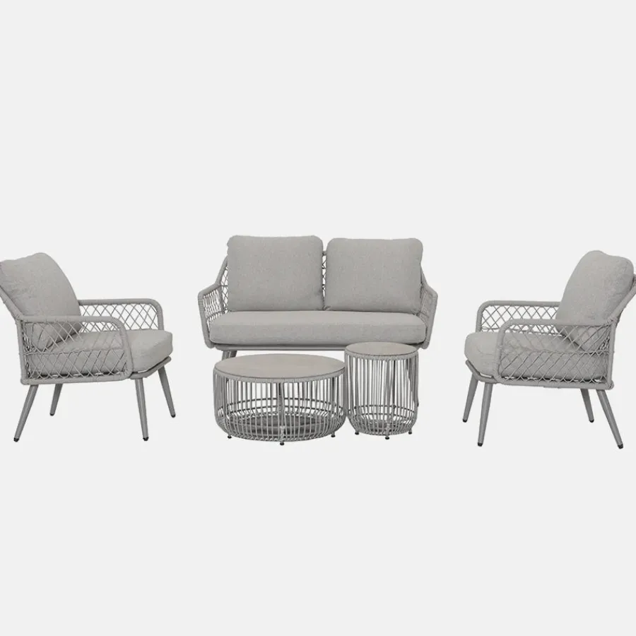 New Toulon 4-Seat Lounge Set 4 Seats | Aluminium