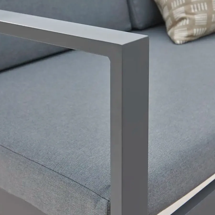 Fashion Versa Sofa Set Aluminium | Lounge Sets