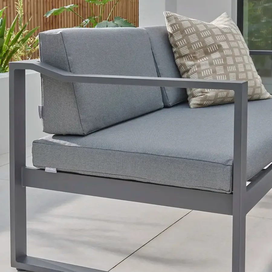 Fashion Versa Sofa Set Aluminium | Lounge Sets