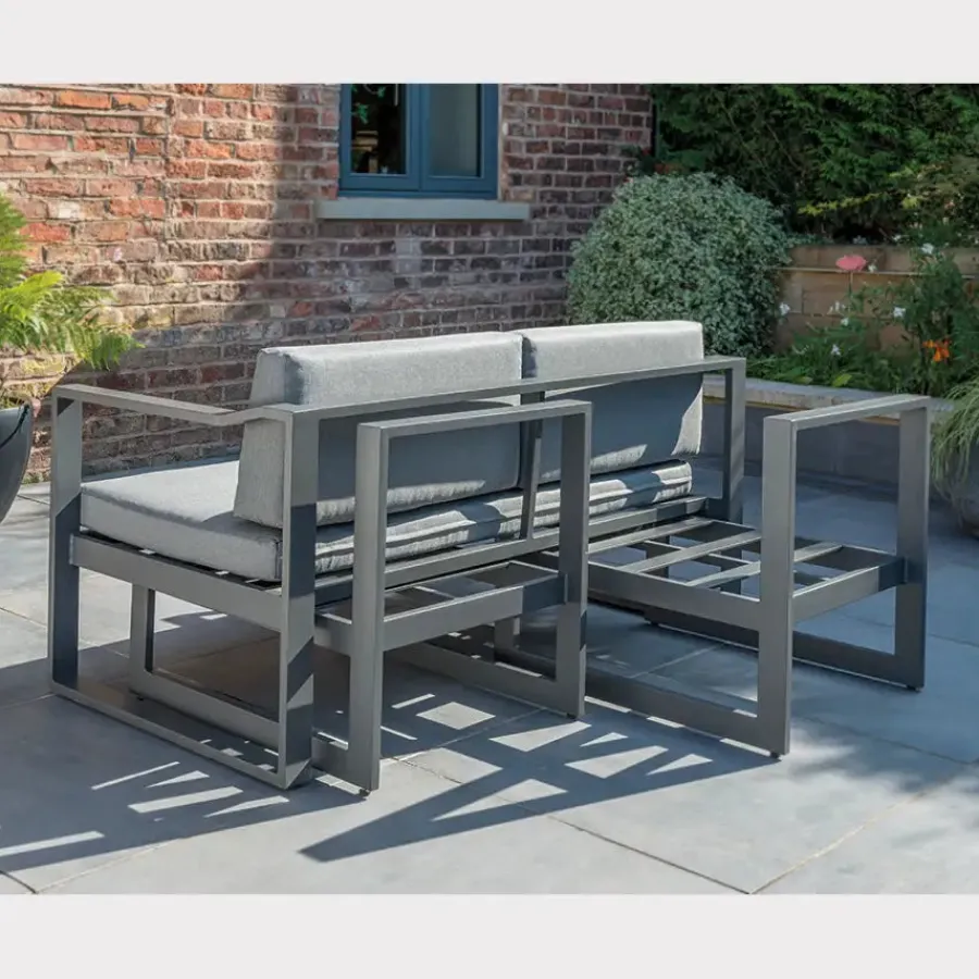Fashion Versa Sofa Set Aluminium | Lounge Sets