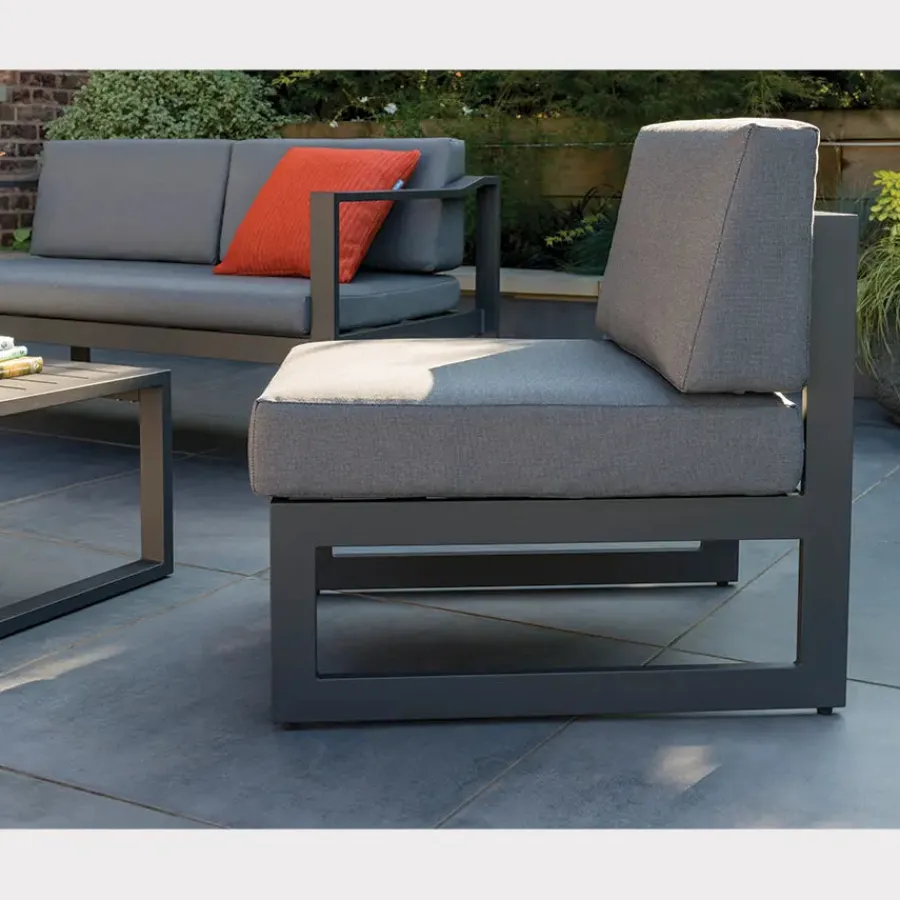 Fashion Versa Sofa Set Aluminium | Lounge Sets