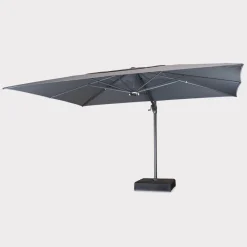 Hot 4x3m Large Free Arm Garden Parasol Parasols
